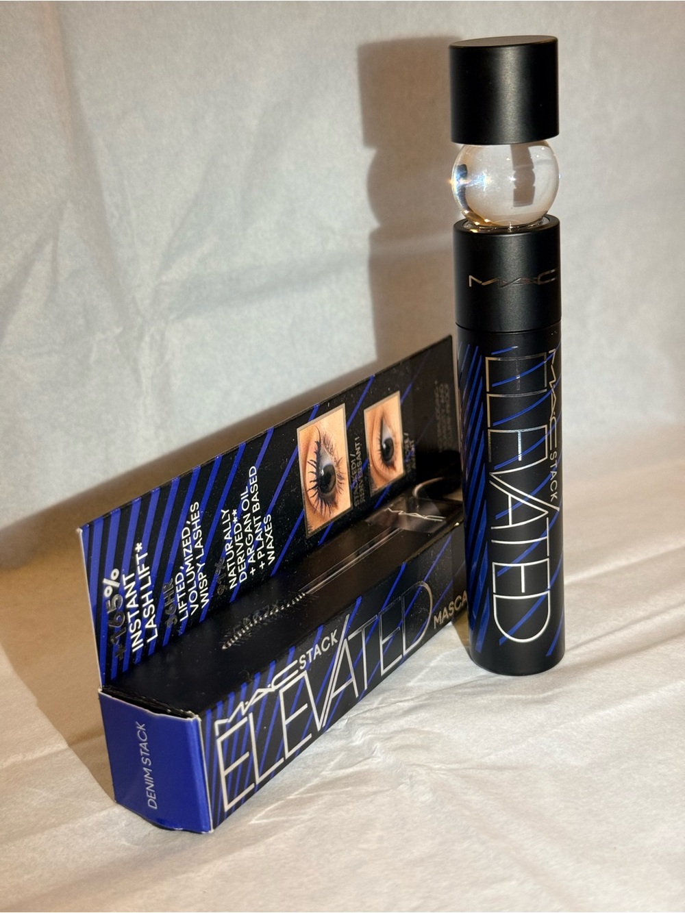 MAC Cosmetics Elevated Denim Stack Mascara - Denim Stack (blue)